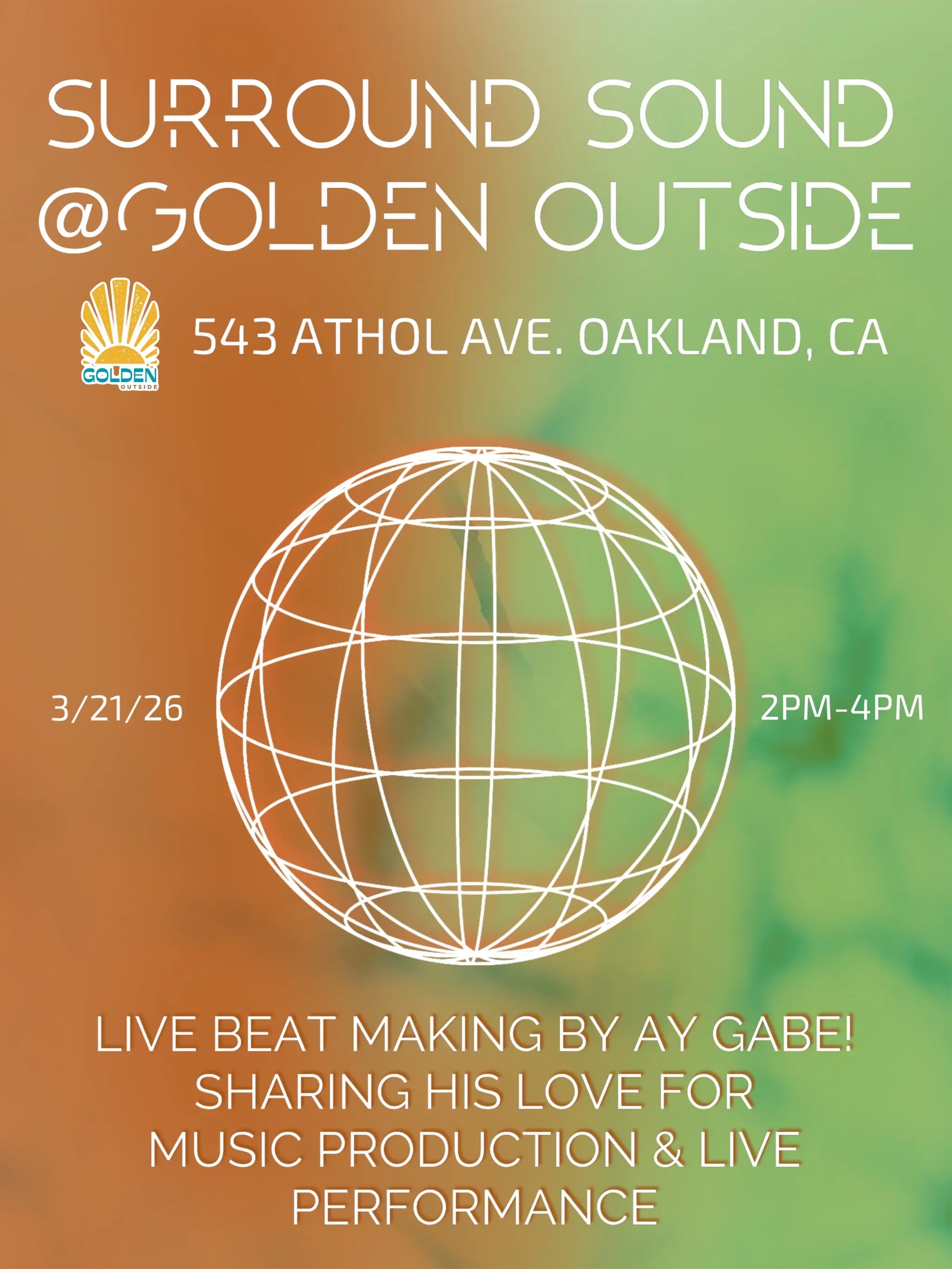 surround sound @ golden outside 1