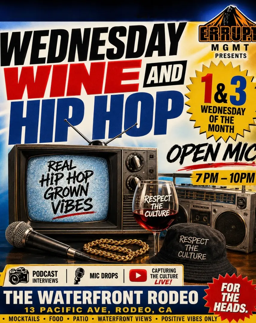 Wine & Hip Hop -Open Mic 1
