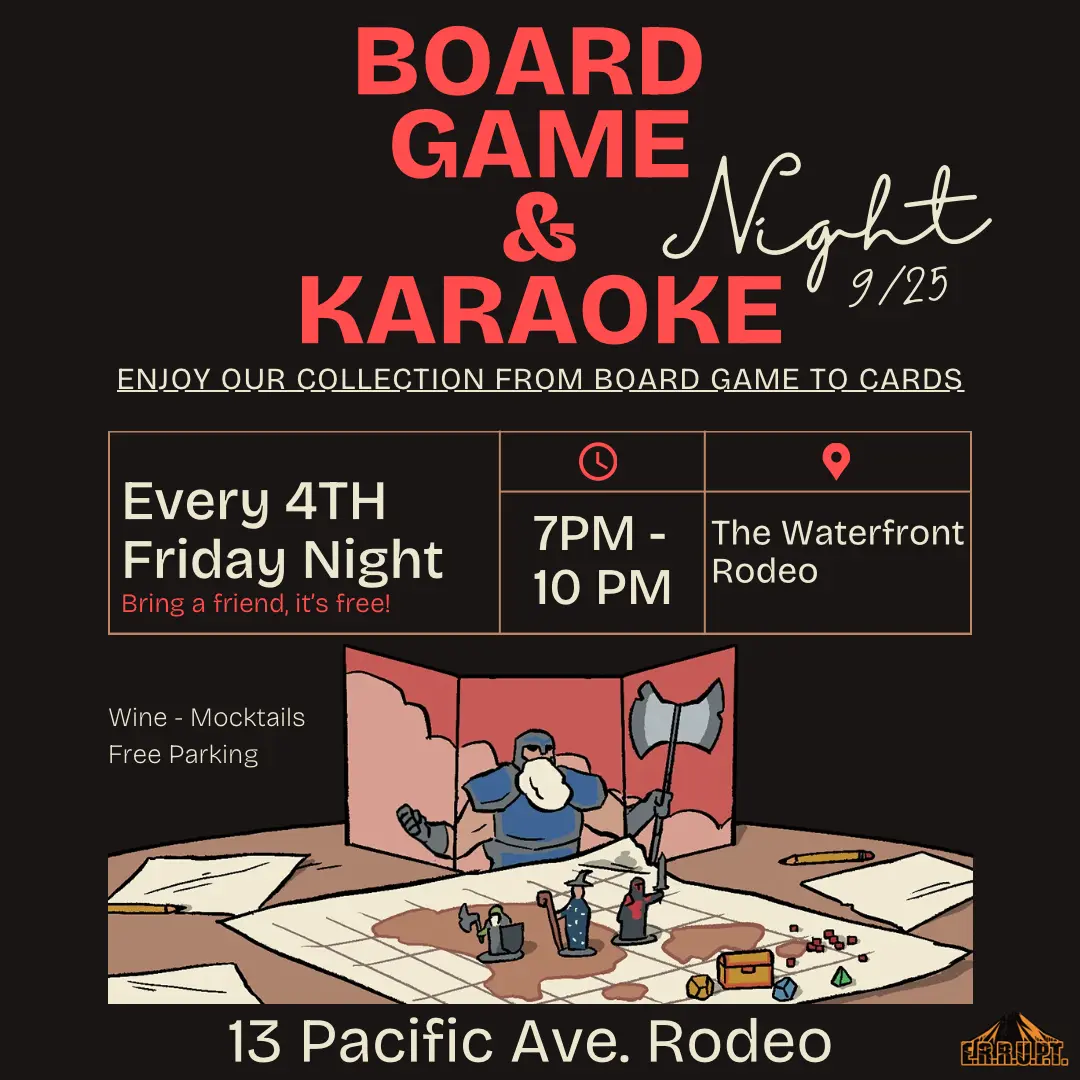 Karaoke & Game Night 9/25